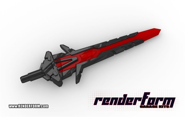 Renderform Chaos Blood Sword Toy Fair Exclusive Image  (2 of 2)